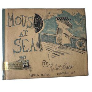 Mouse At Sea By Robert Kraus First Edition Hardcover DJ 1959 Harper Illustrated